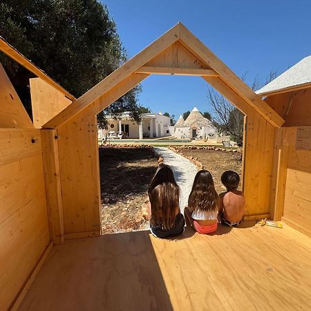 הוילה אוסטוני Trullo Evo Con Piscina Privata מראה חיצוני תמונה