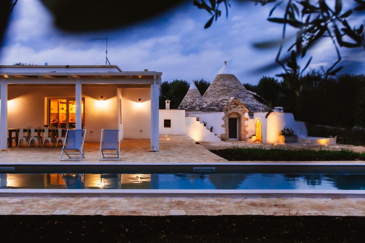 הוילה אוסטוני Trullo Evo Con Piscina Privata מראה חיצוני תמונה