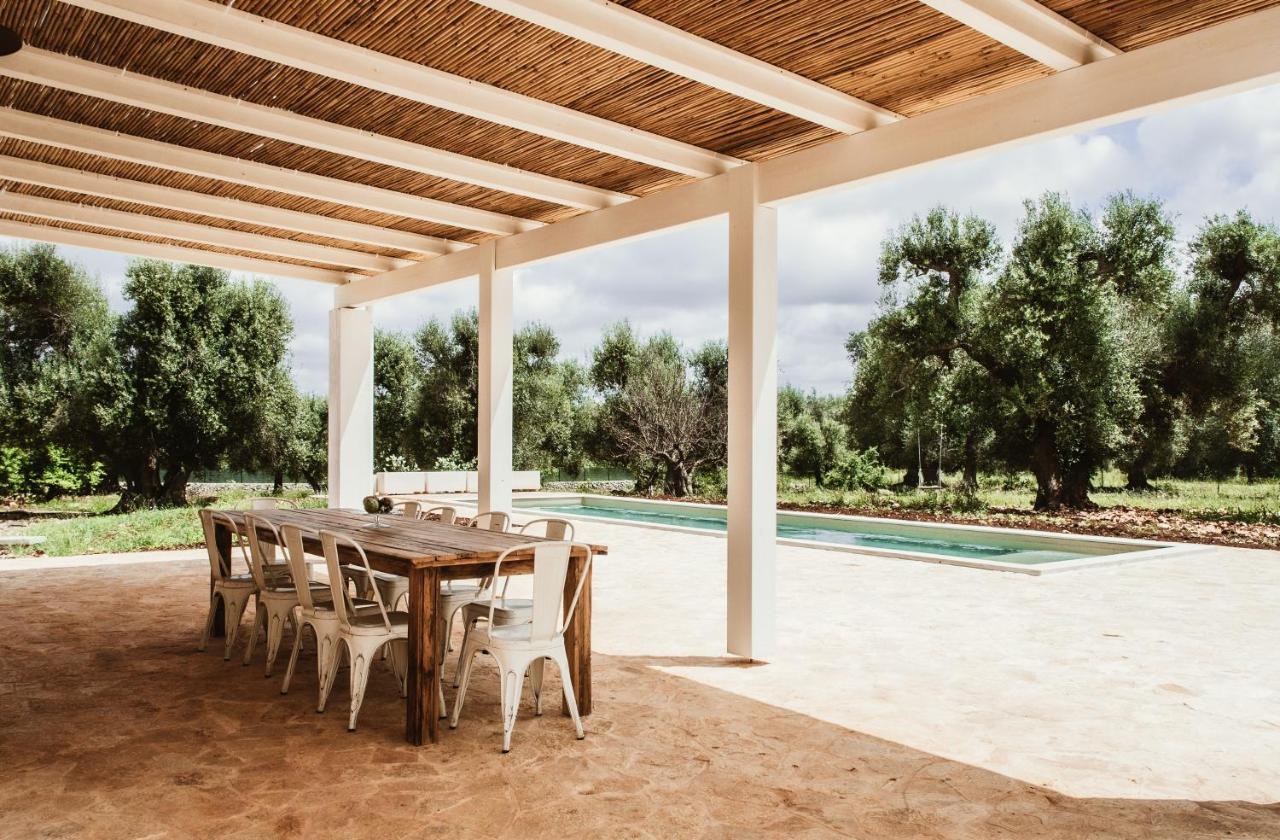 הוילה אוסטוני Trullo Evo Con Piscina Privata מראה חיצוני תמונה
