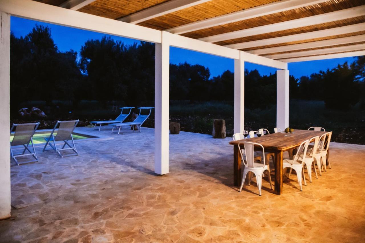 הוילה אוסטוני Trullo Evo Con Piscina Privata מראה חיצוני תמונה