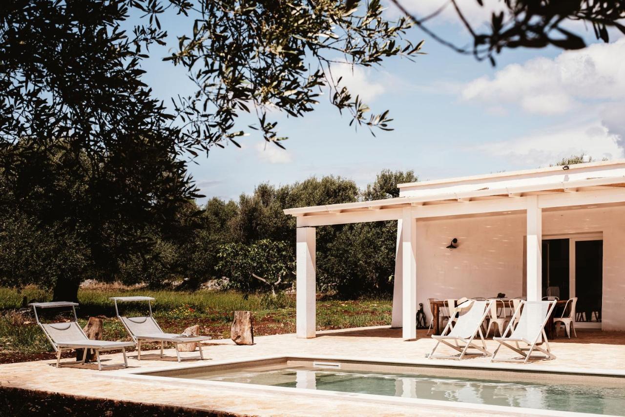 הוילה אוסטוני Trullo Evo Con Piscina Privata מראה חיצוני תמונה